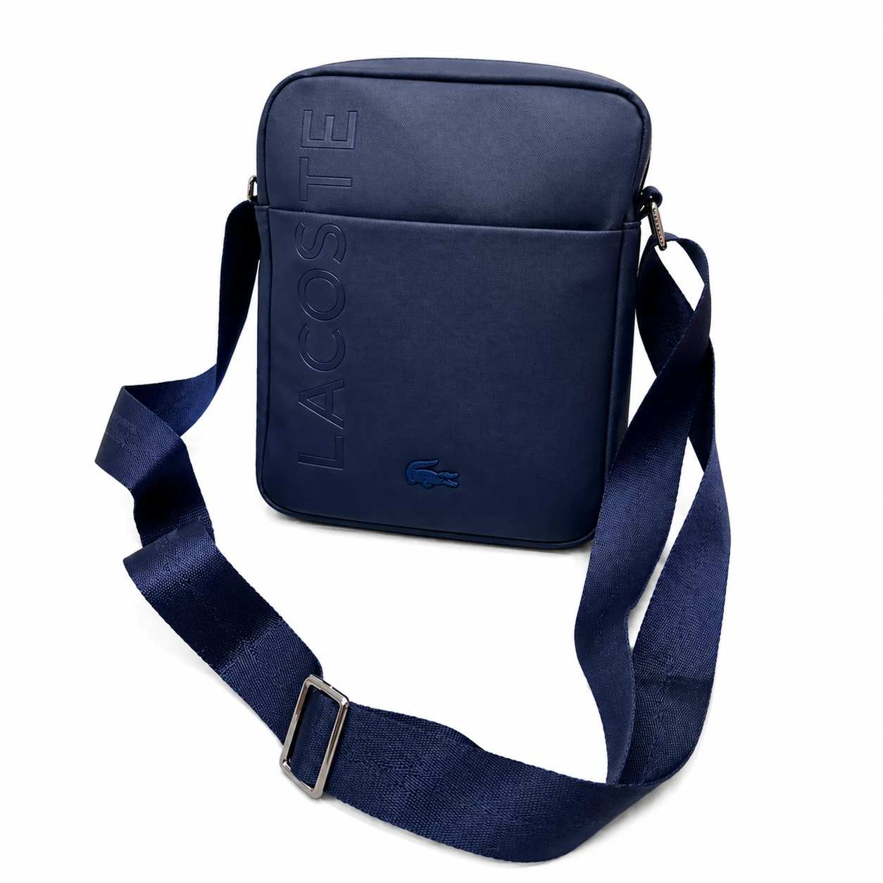 Bolsa Tiracolo Lacoste Masculina Azul Premium