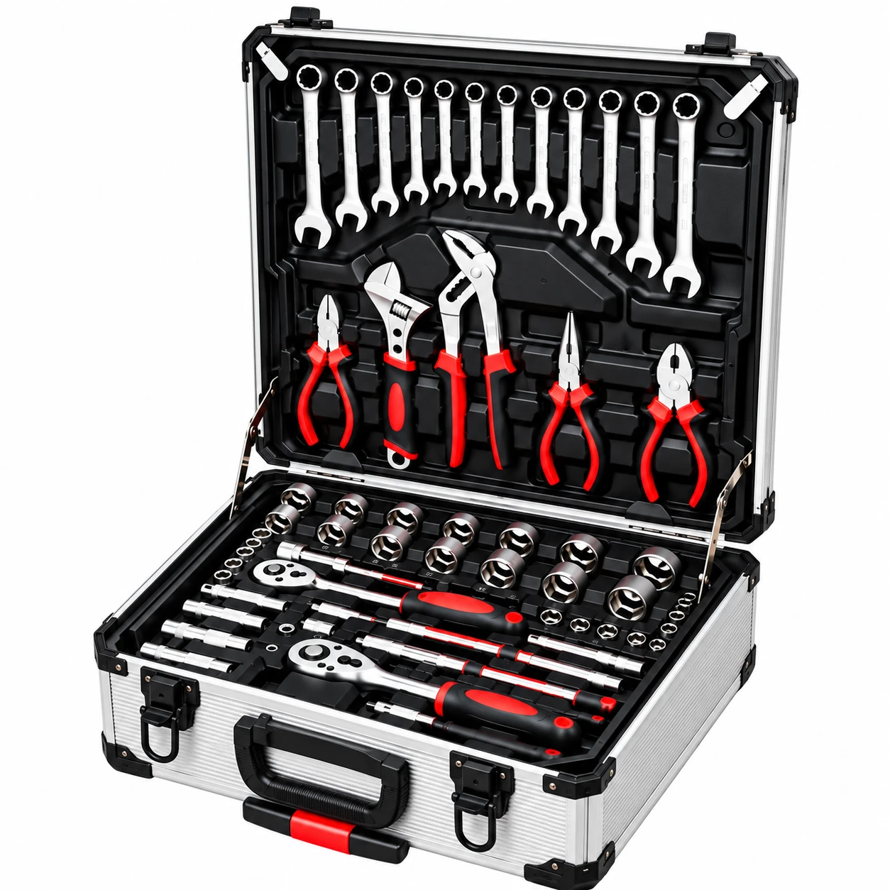 Maleta de Ferramentas Profissional – Kit 187 Peças