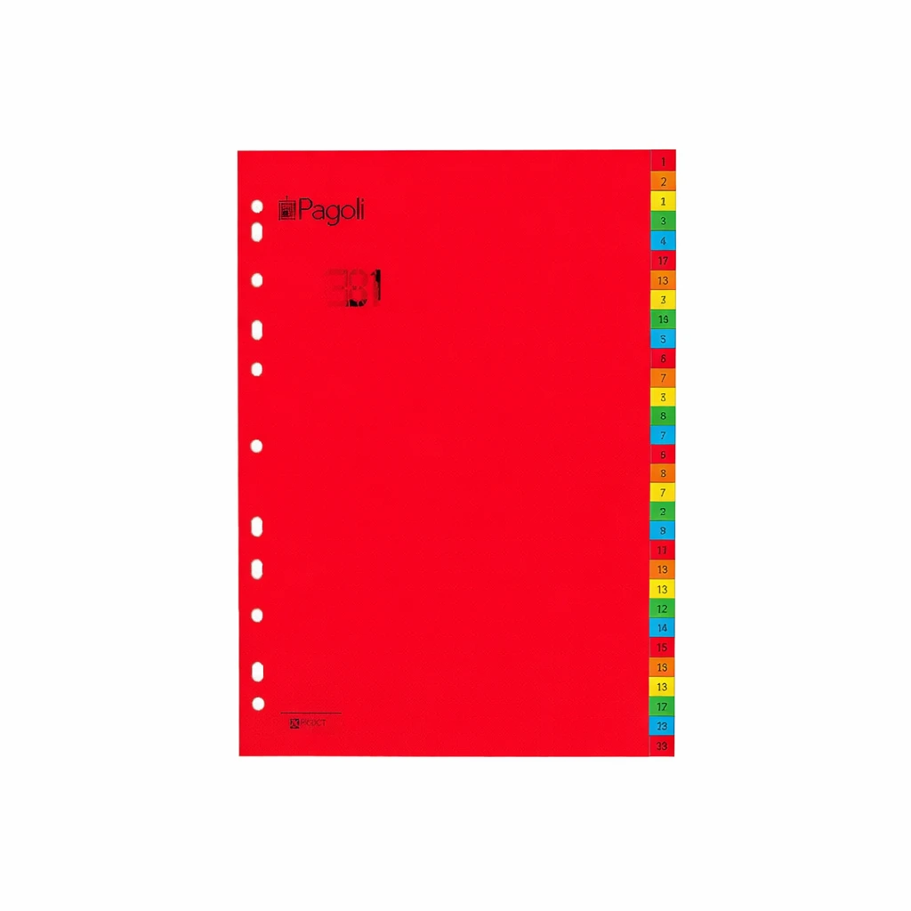 Separador A4 Cartolina