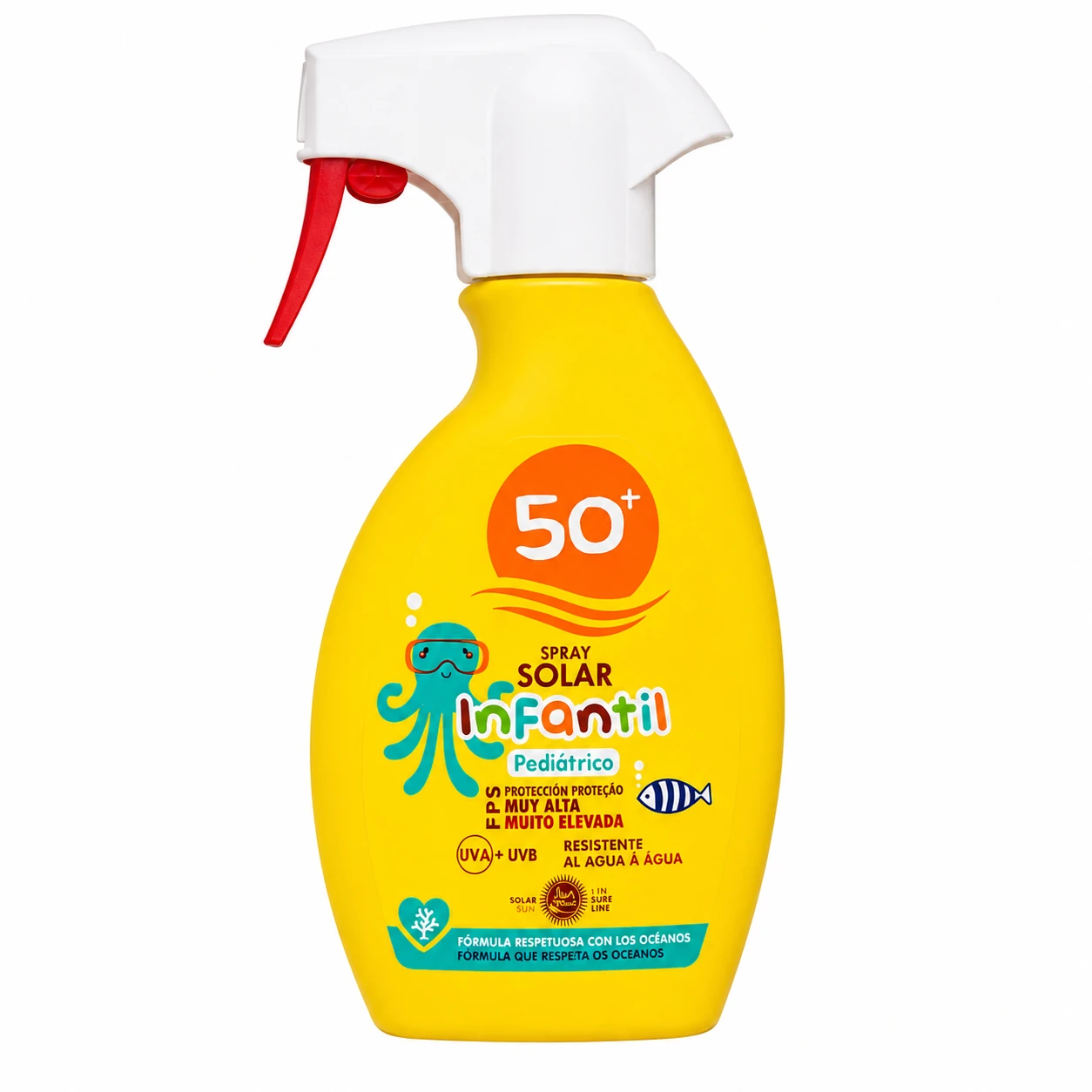 Spray Solar Infantil Pediátrico Deliplus FPS 50+ 250 ml
