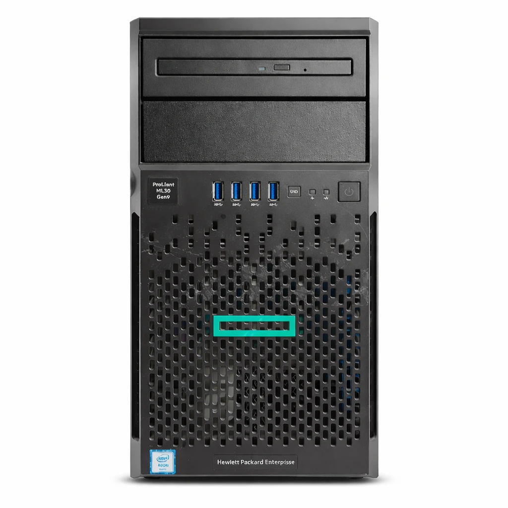 Servidor HPE ProLiant ML30 Gen9 Intel Xeon 8GB RAM 2TB HDD – Torre Profissional