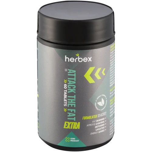 Herbex Attack The Fat Extra Comprimidos - Pacote com 60 unidades