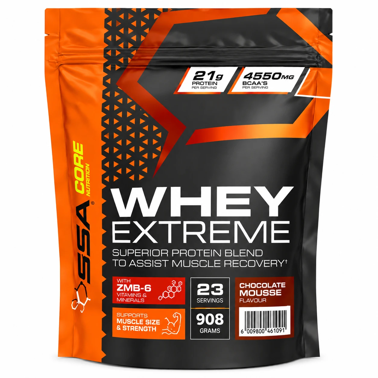 SSA Core Nutrition Whey Extreme 908g – Chocolate Mousse