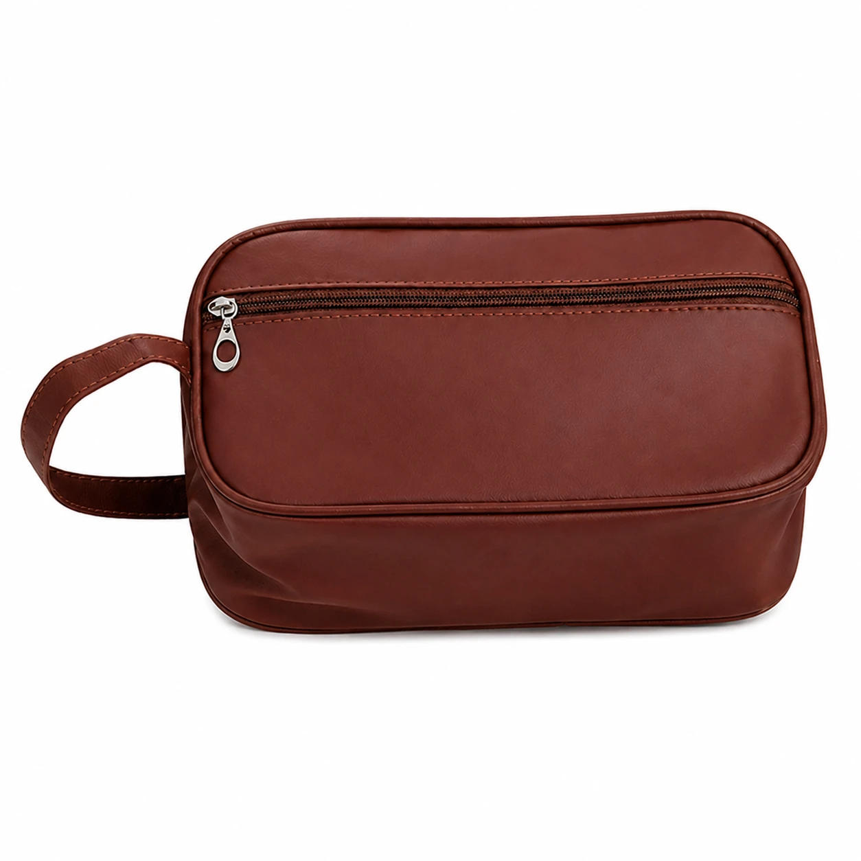 Necessaire Lacoste Masculina Premium em Couro Sintético