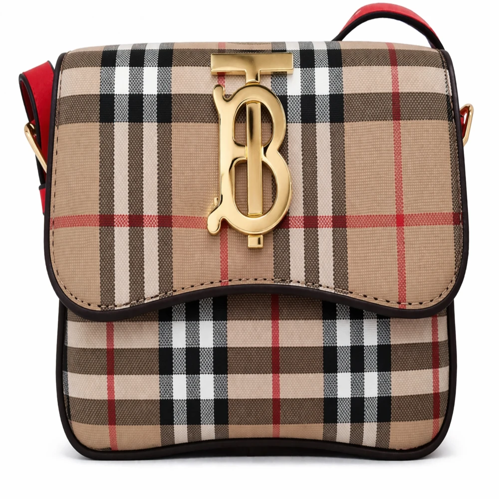Bolsa Feminina Estilo Burberry Xadrez