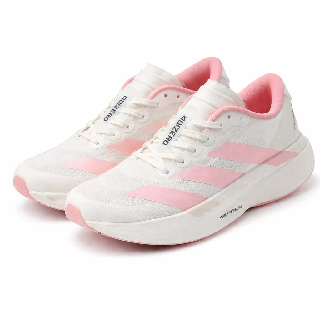 Tênis Adidas Adizero Evo SL Branco/Rosa – Leveza, Velocidade e Performance com Lightstrike Pro