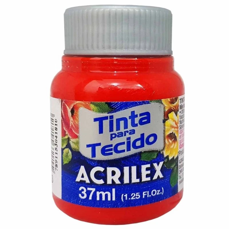 Tinta para Tecido Acrilex 37ml