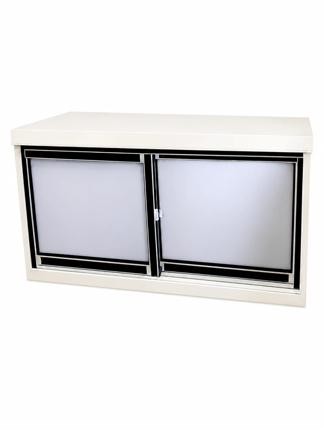 Armário Moderno Minimalista com Portas de Correr