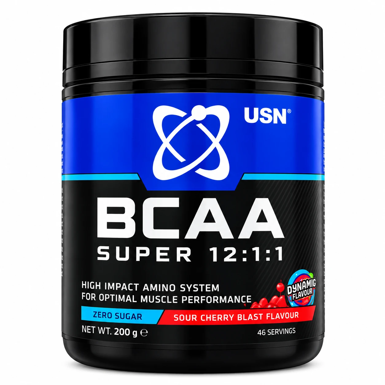 USN BCAA Super 12:1:1 Sour Cherry Blast 200g