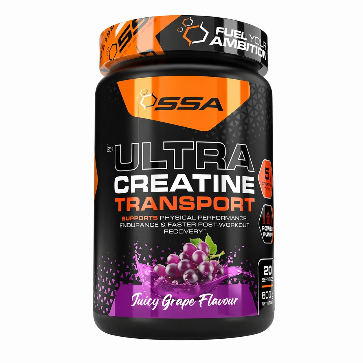 Creatina Ultra Transport SSA – Juicy Grape 600g
