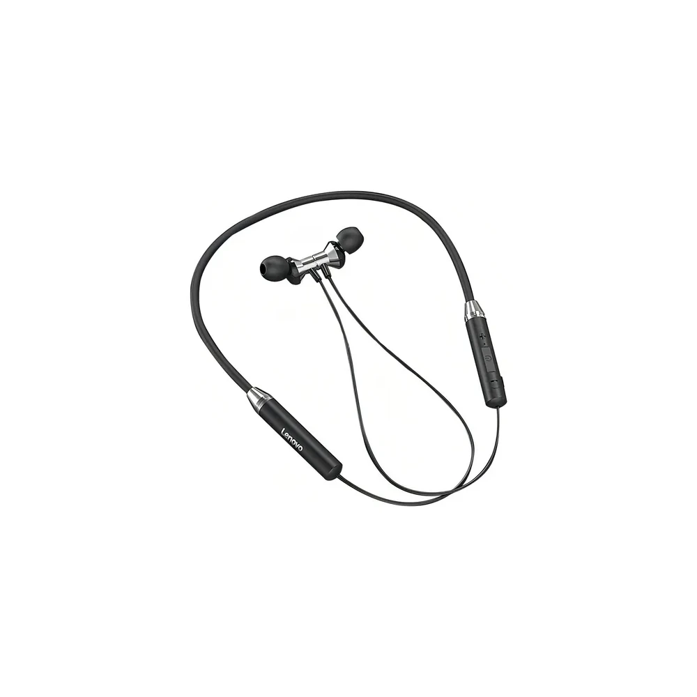 Fones Bluetooth Lenovo Neckband Sem Fio com Microfone