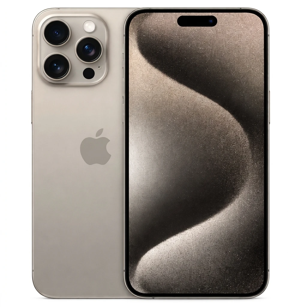 iPhone 15 Pro Max 256GB – Titânio, Câmara 48MP, Zoom 5x, A17 Pro