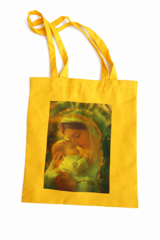 Bolsa  Religiosa Nossa Senhora com Menino Jesus