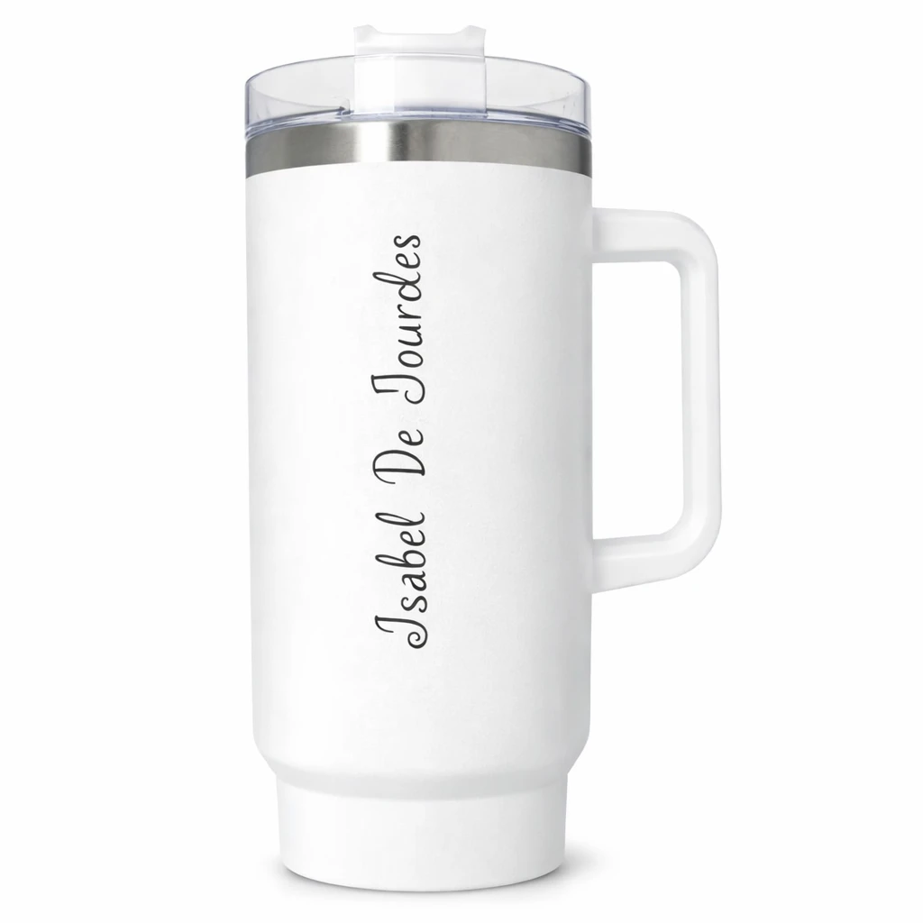 Copo Térmico Personalizado com Tampa e Alça