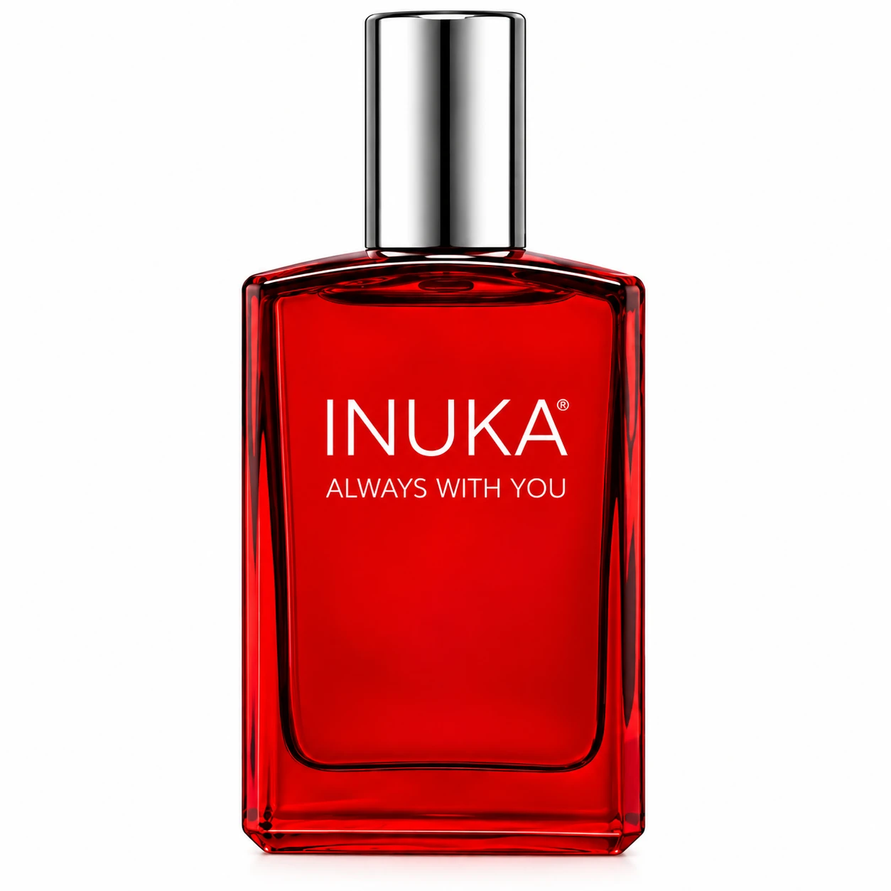 Perfume INUKA Always With You – Frasco Rosa e Vermelho