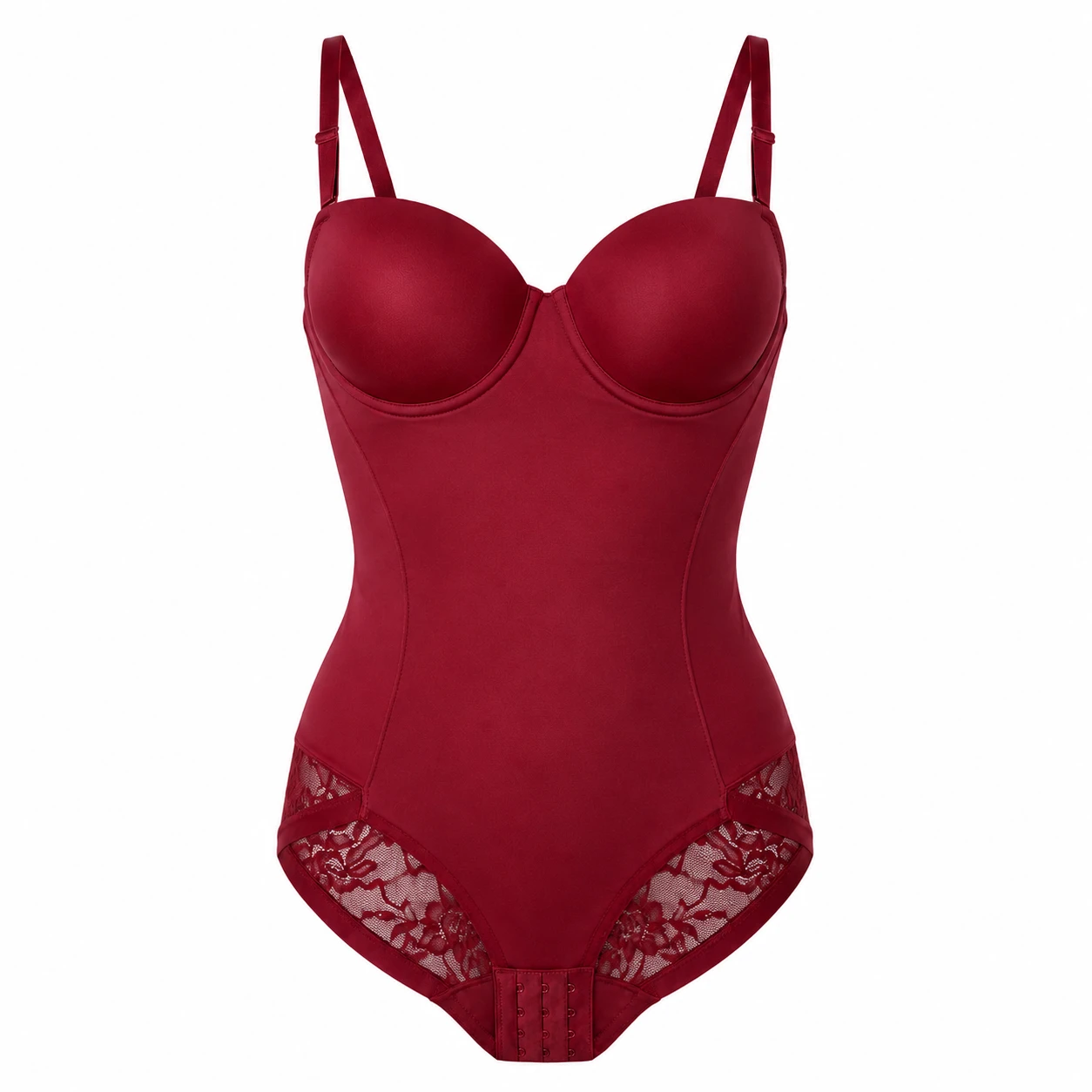 Body Modelador Feminino Premium com Renda