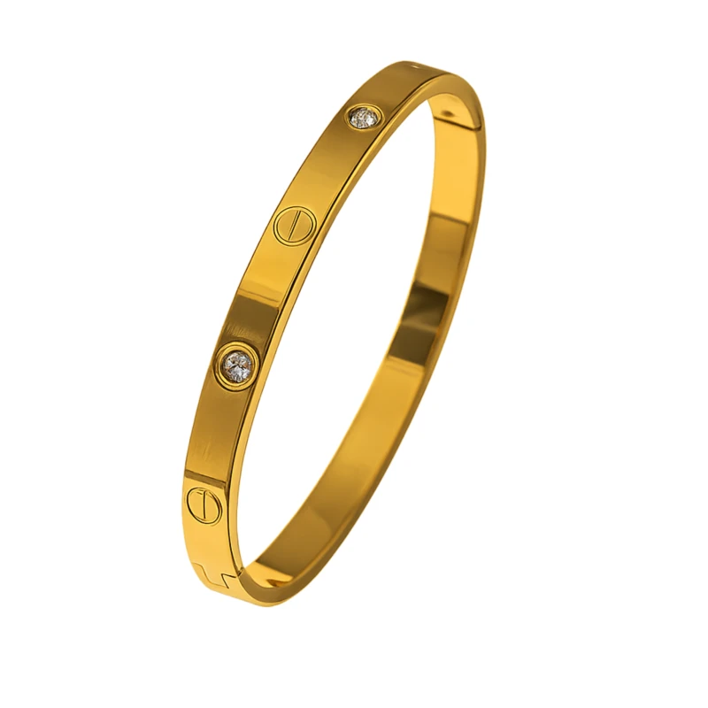 Pulseira Articulada em Aço Inoxidável Unissex