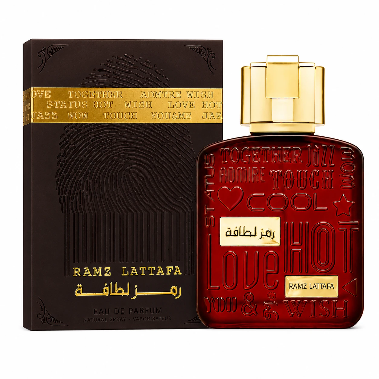 Ramz Lattafa Gold Eau de Parfum 100ML – Perfume Árabe Unissex Premium