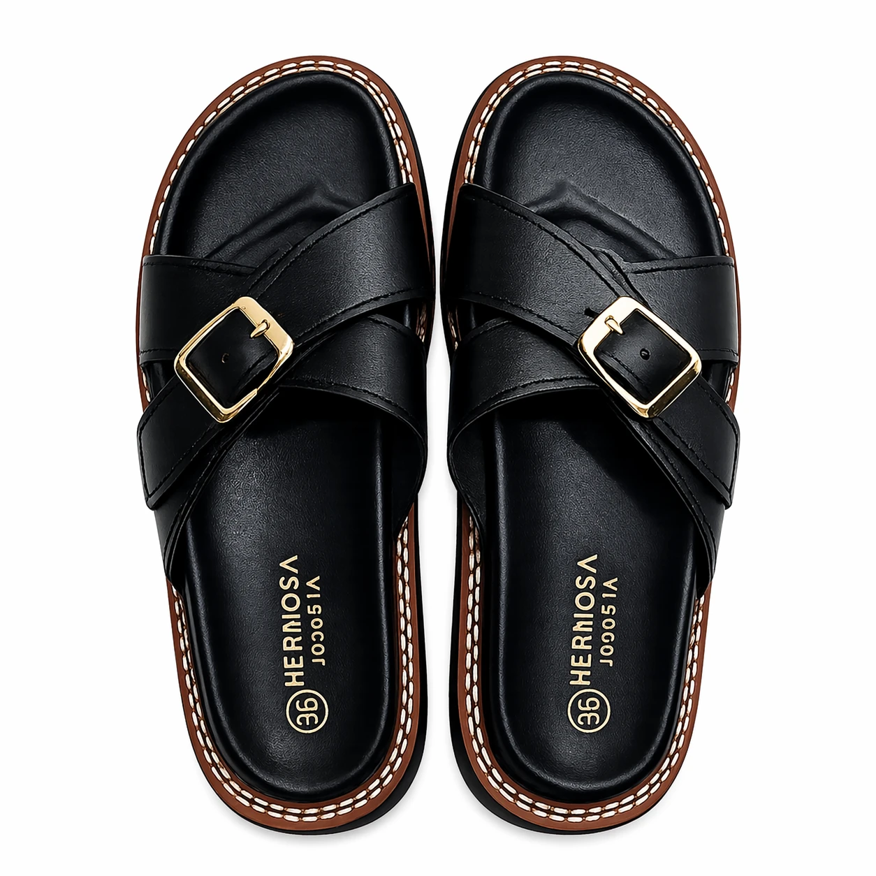 Chinelo Masculino Slide Premium com Fivela Ajustável
