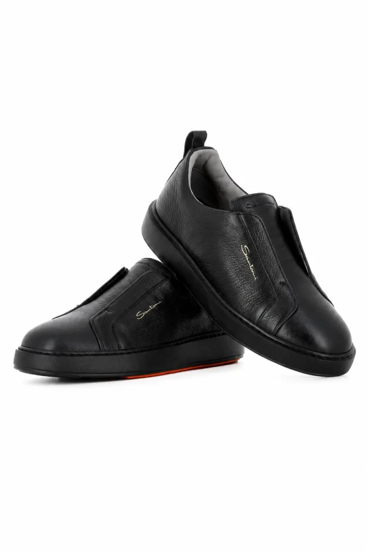 Ténis Santoni sapatilhas slip-on