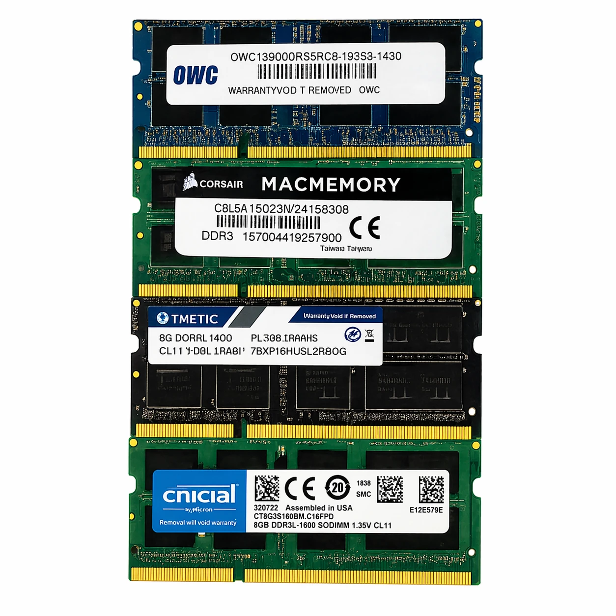 Memória RAM 8GB DDR3 para MacBook 2012 (Compatível)