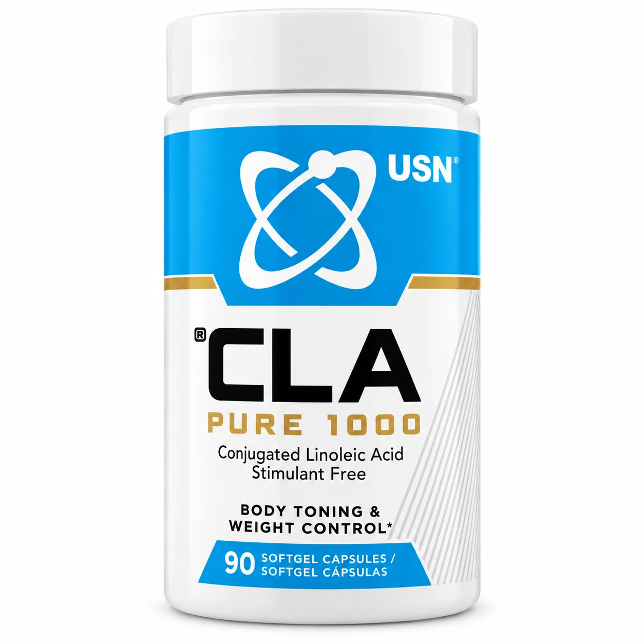 USN CLA Pure 1000 – 90 Cápsulas Softgel