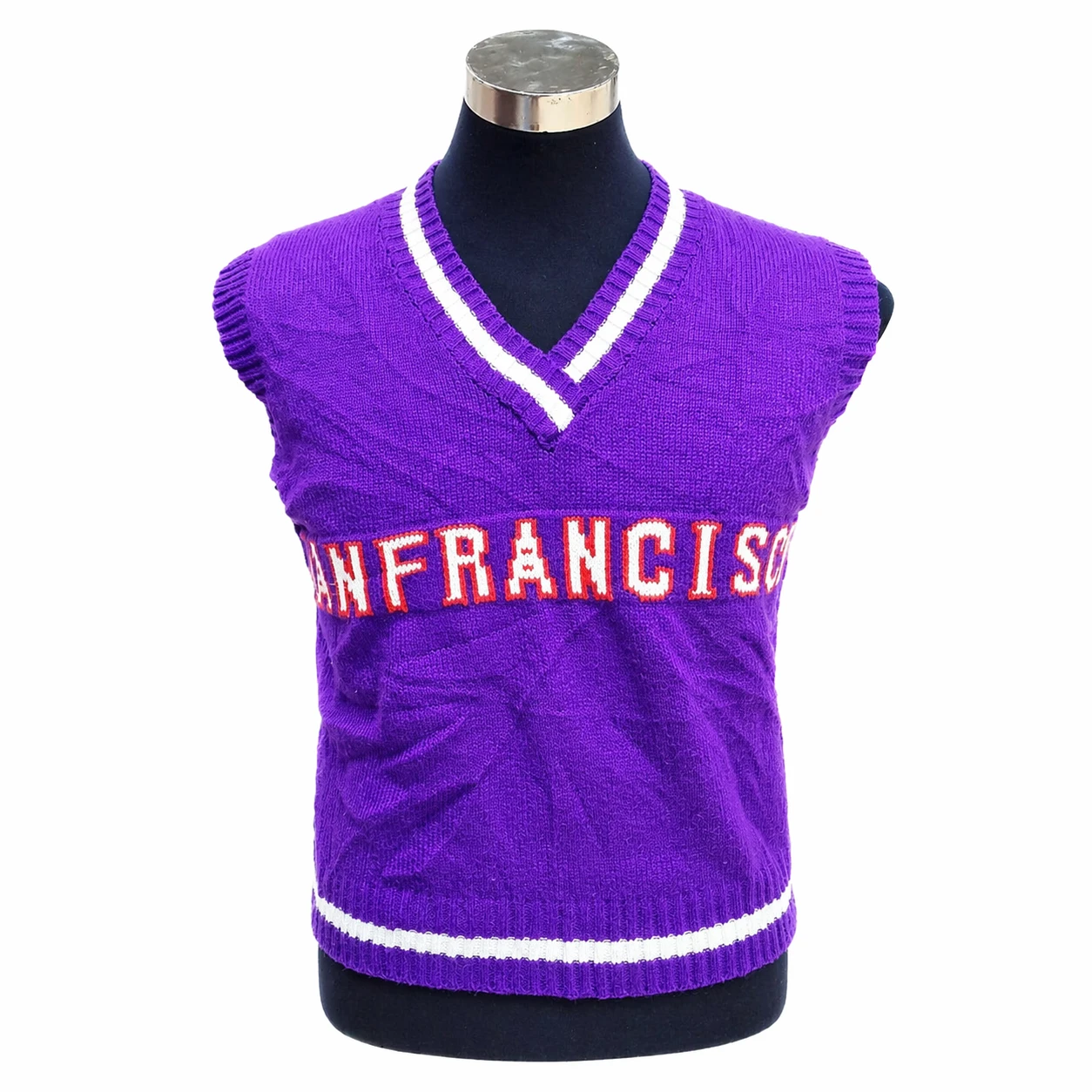 Colete Masculino Roxo San Francisco Estilo Casual