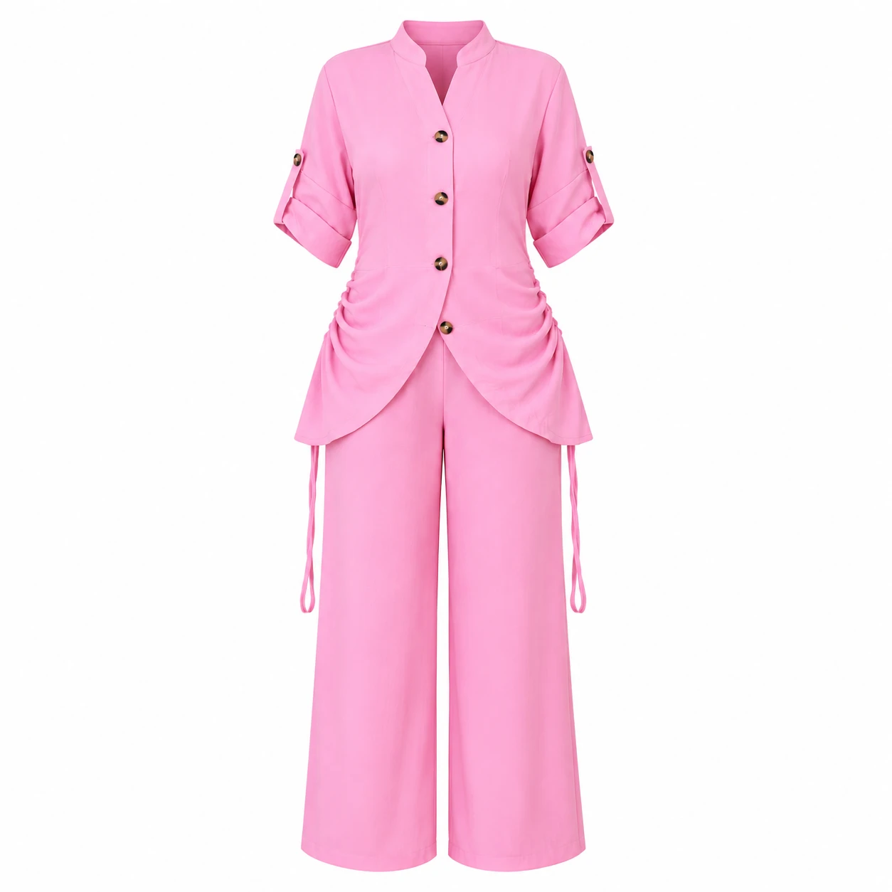 Conjunto Feminino Elegance Rosa Premium