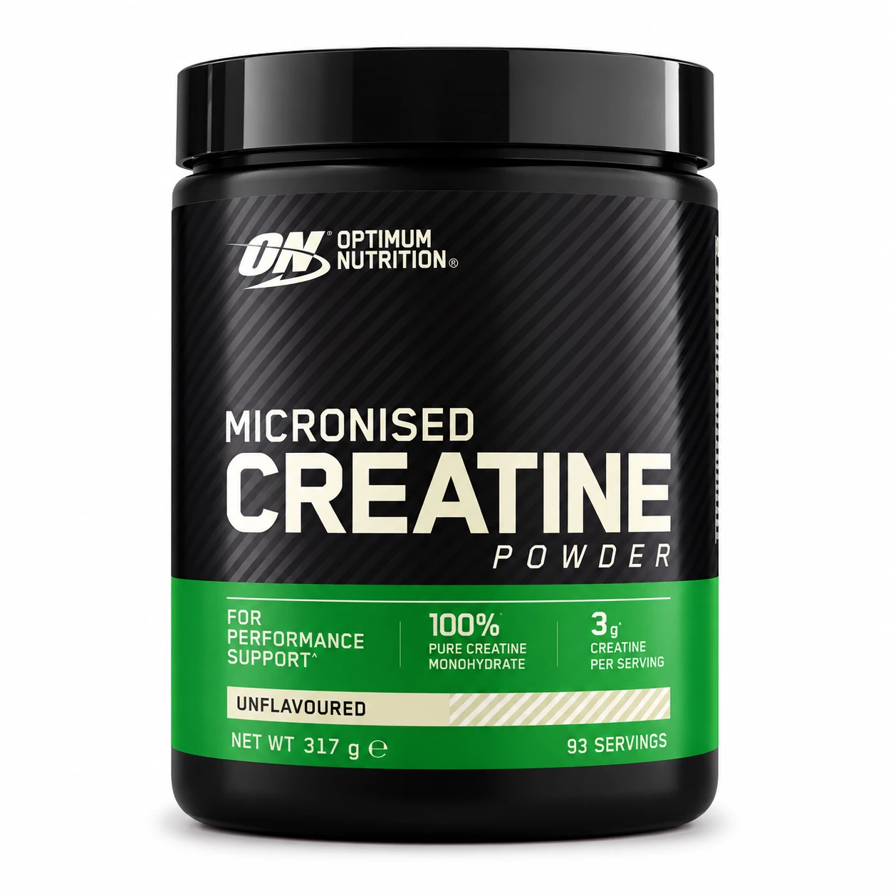 Optimum Nutrition Micronised Creatine Powder 317g – 93 Porções