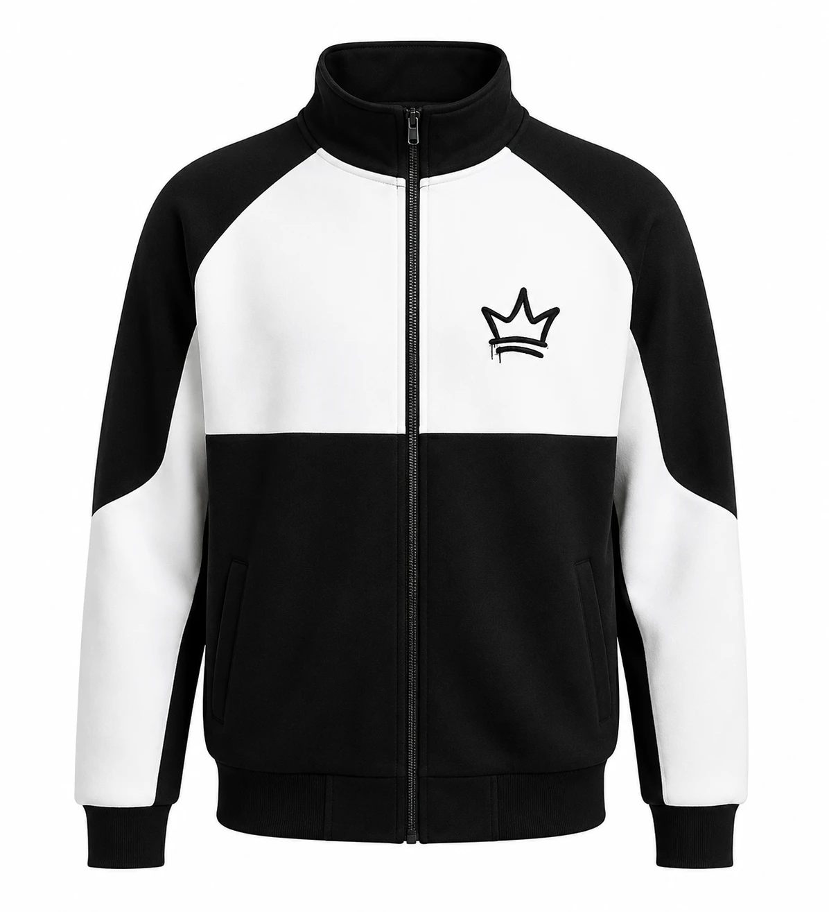 Casaco Monarca Noir Premium – Preto e Branco