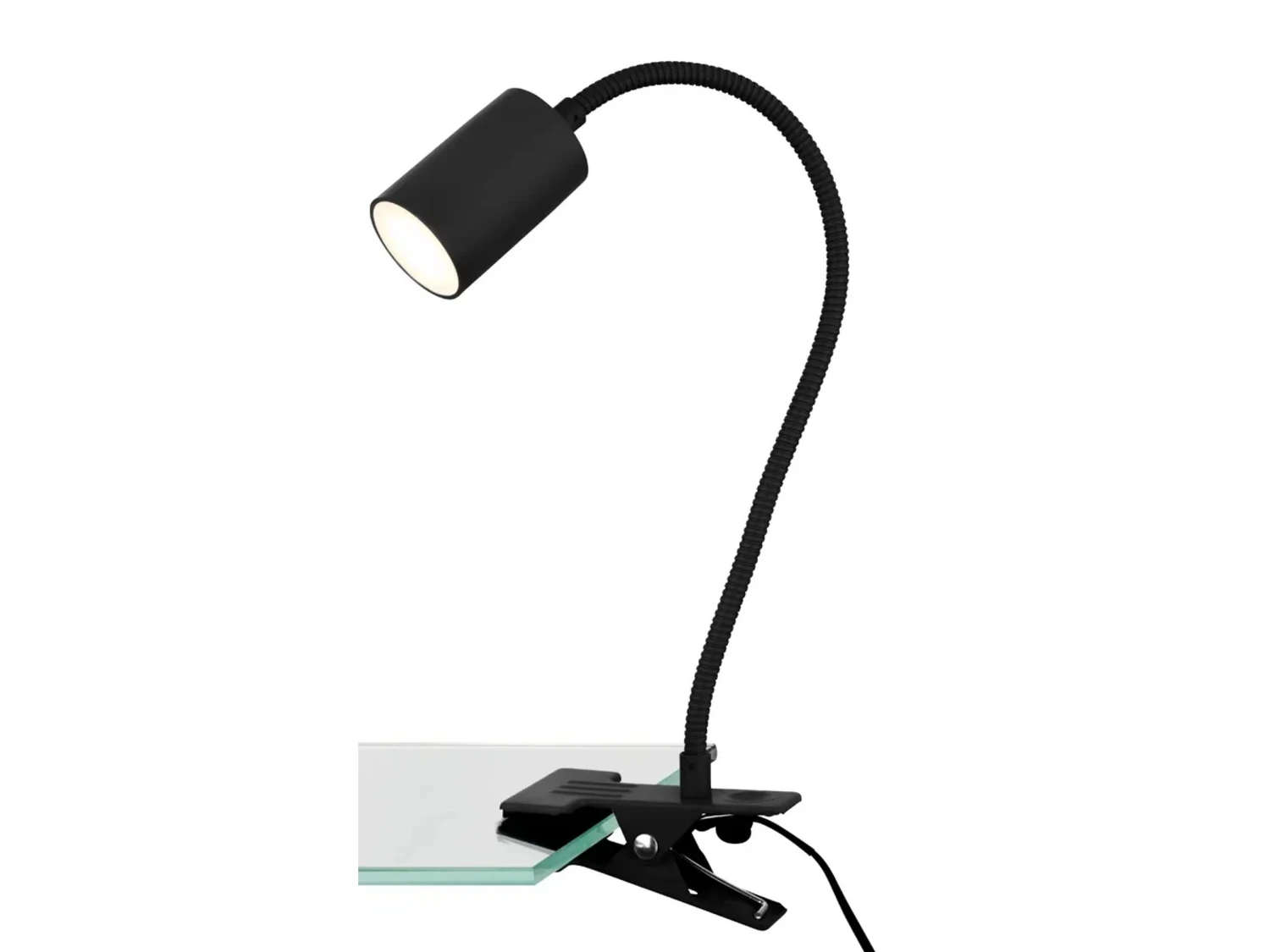 Luminária LED Flexível com Clip – Ideal para Leitura e Escritório