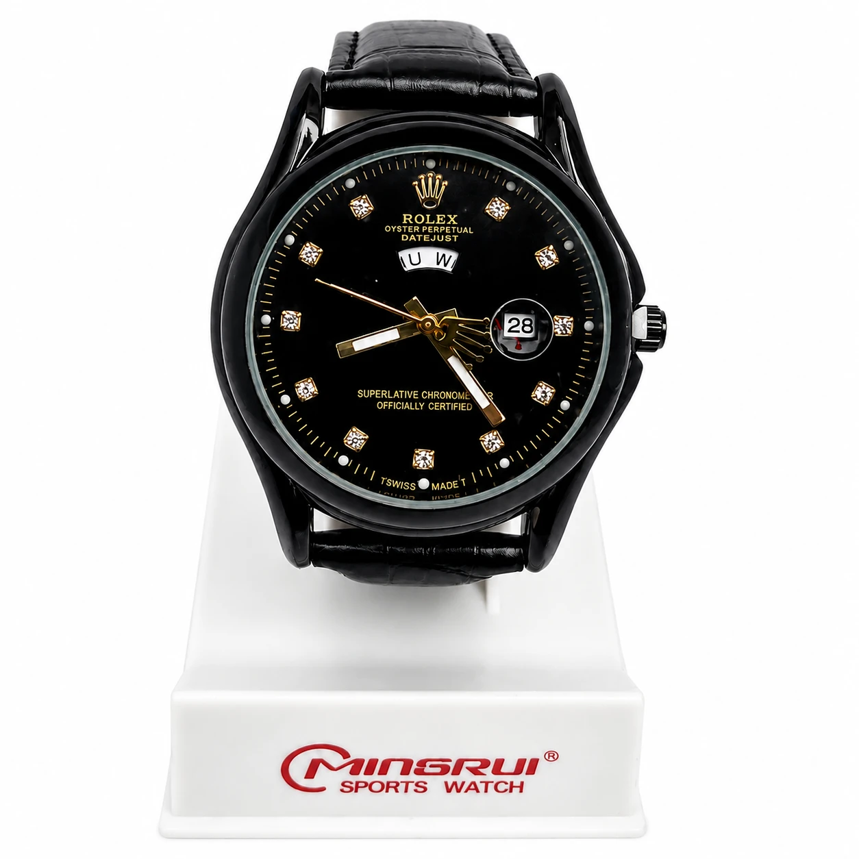 Relógio Masculino Elegance Black Luxo