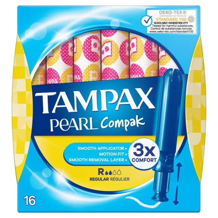 Tampax Tampões Compak Pearl Super Plus Tampões