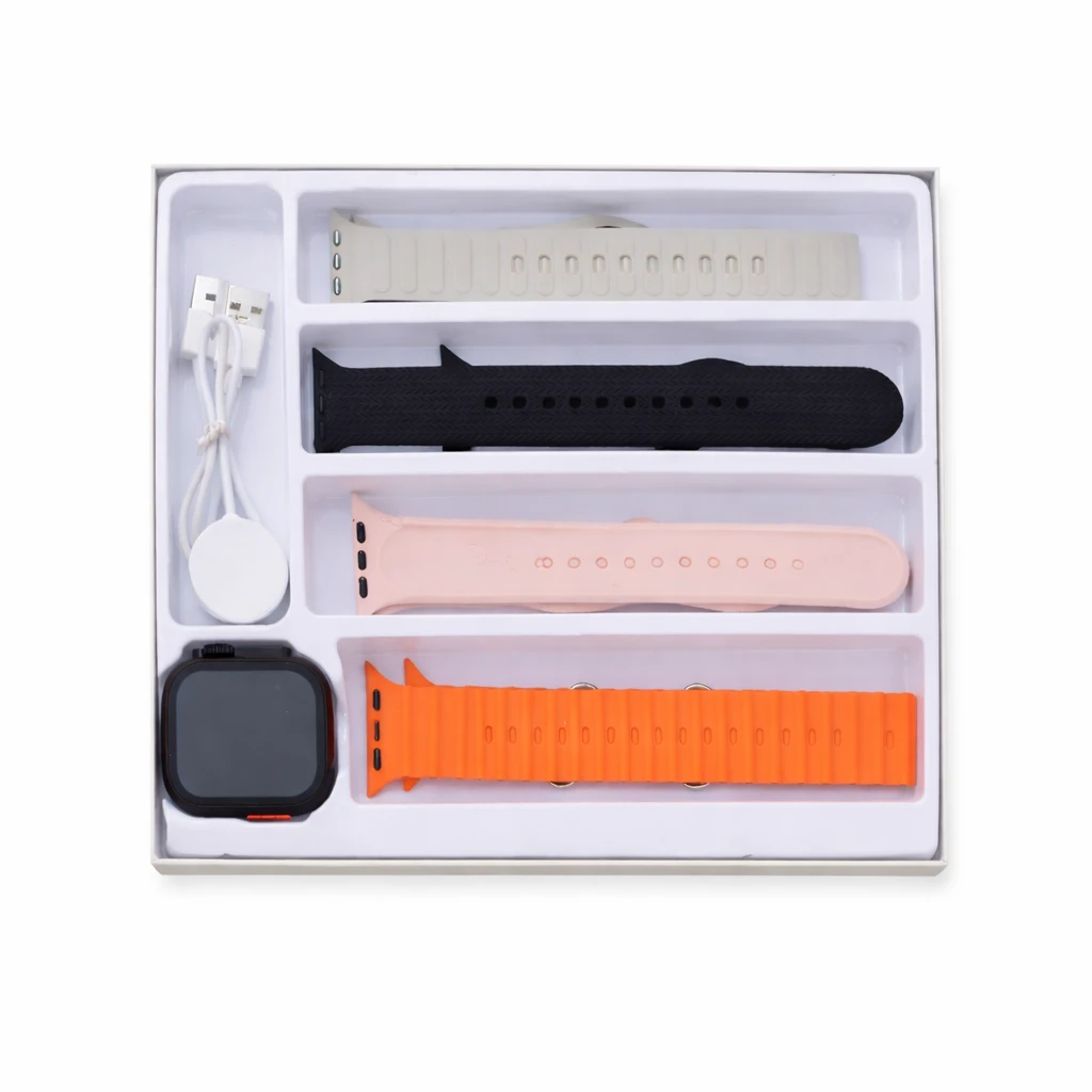 Smartwatch Inteligente com Pulseiras Intercambiáveis e Bluetooth