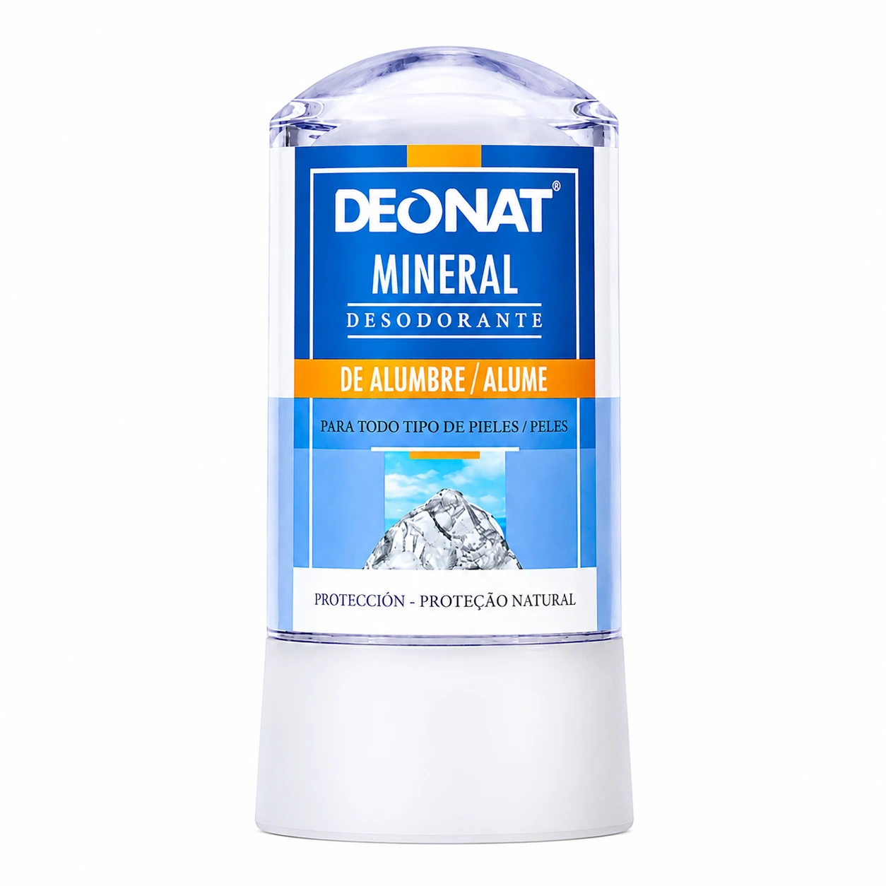 Desodorante Natural Cristal DeoNat 60g – Proteção Natural por Até 24 Horas