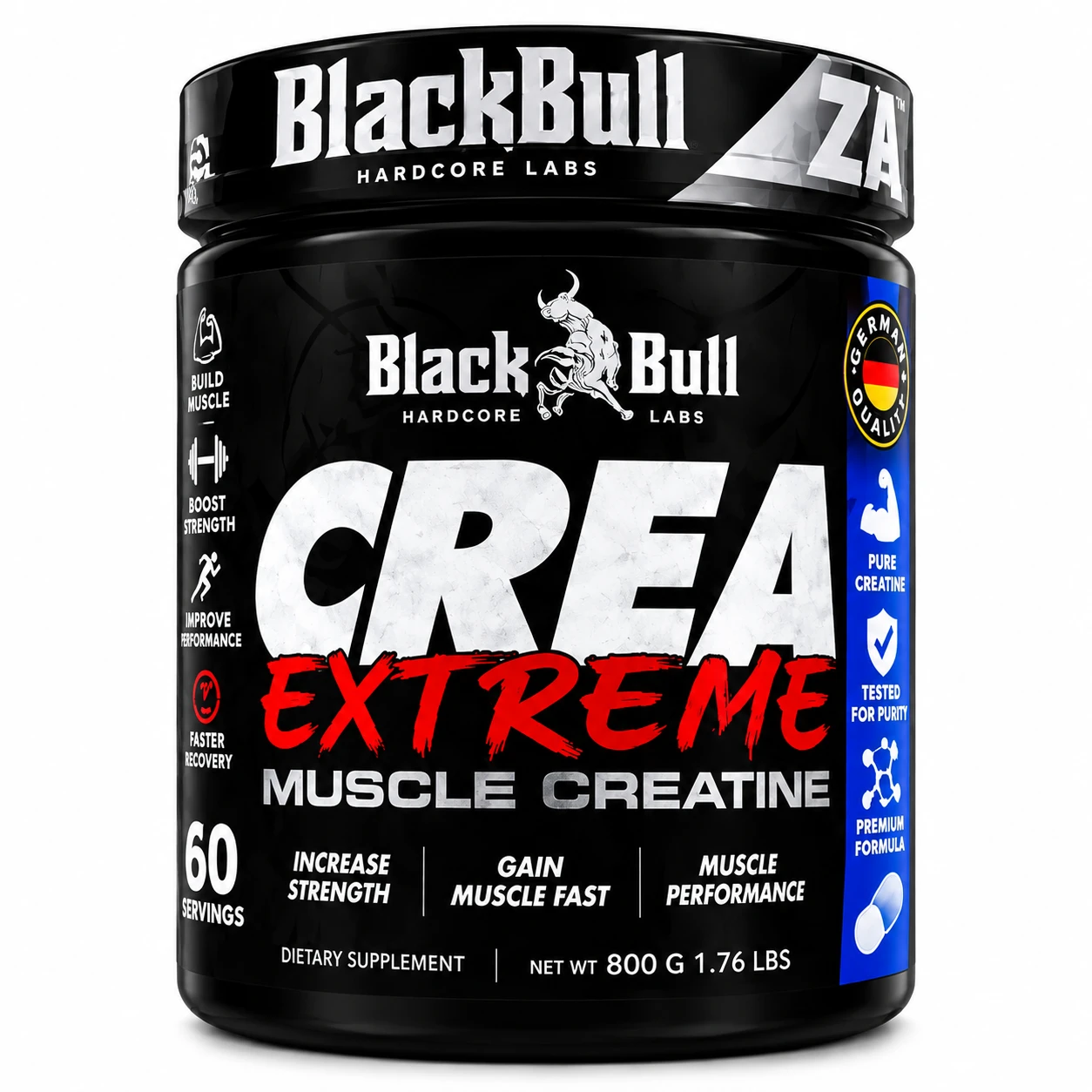 Creatina BlackBull CREA Extreme Muscle Creatine – 800g