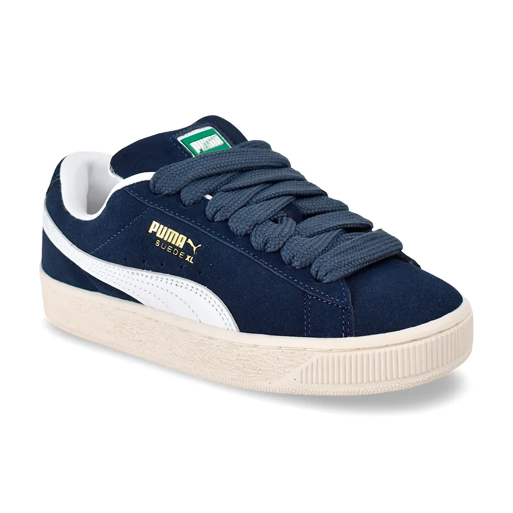 PUMA Suede XL Azul Marinho – Tênis Streetwear Chunky Retro Premium