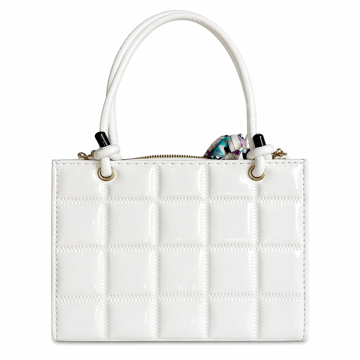 Bolsa Feminina Luxo Alça e Lenço