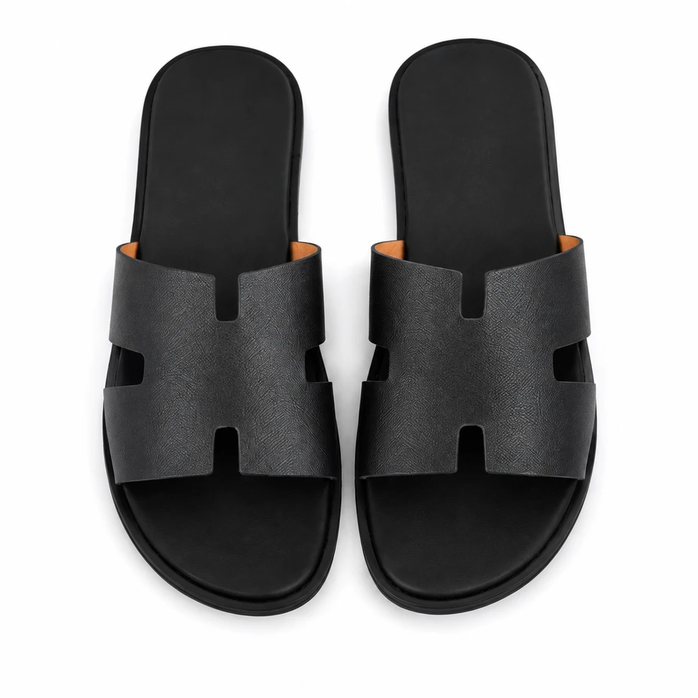 Chinelo Slide Tira Recortada
