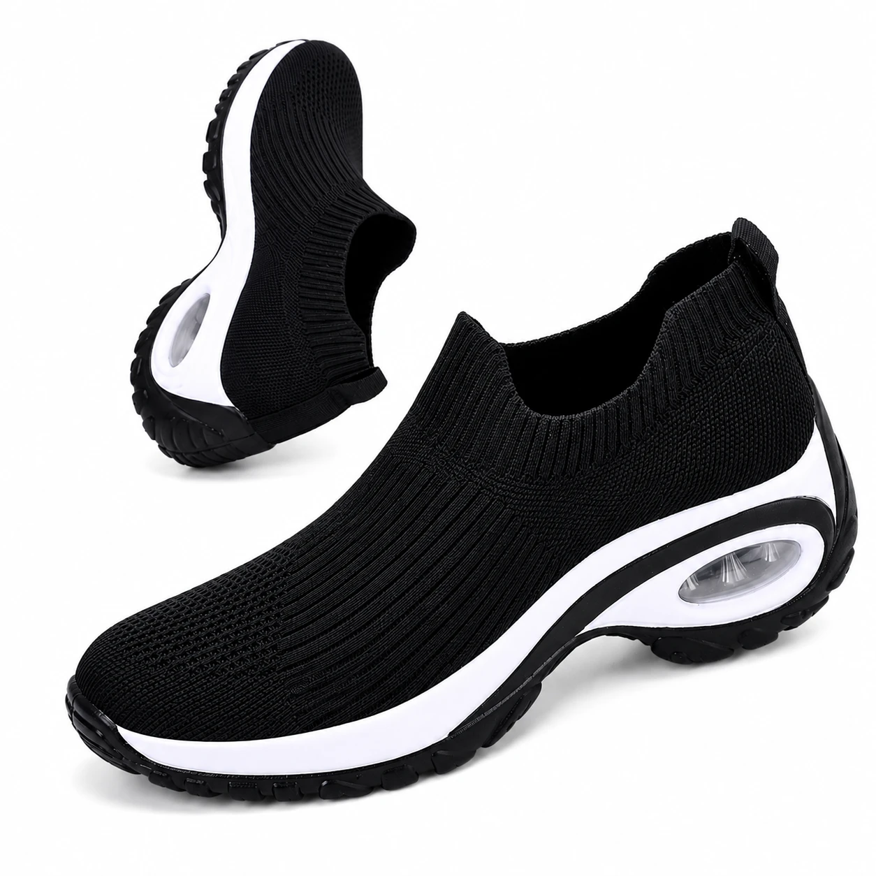 Ténis feminino Preto com Amortecimento