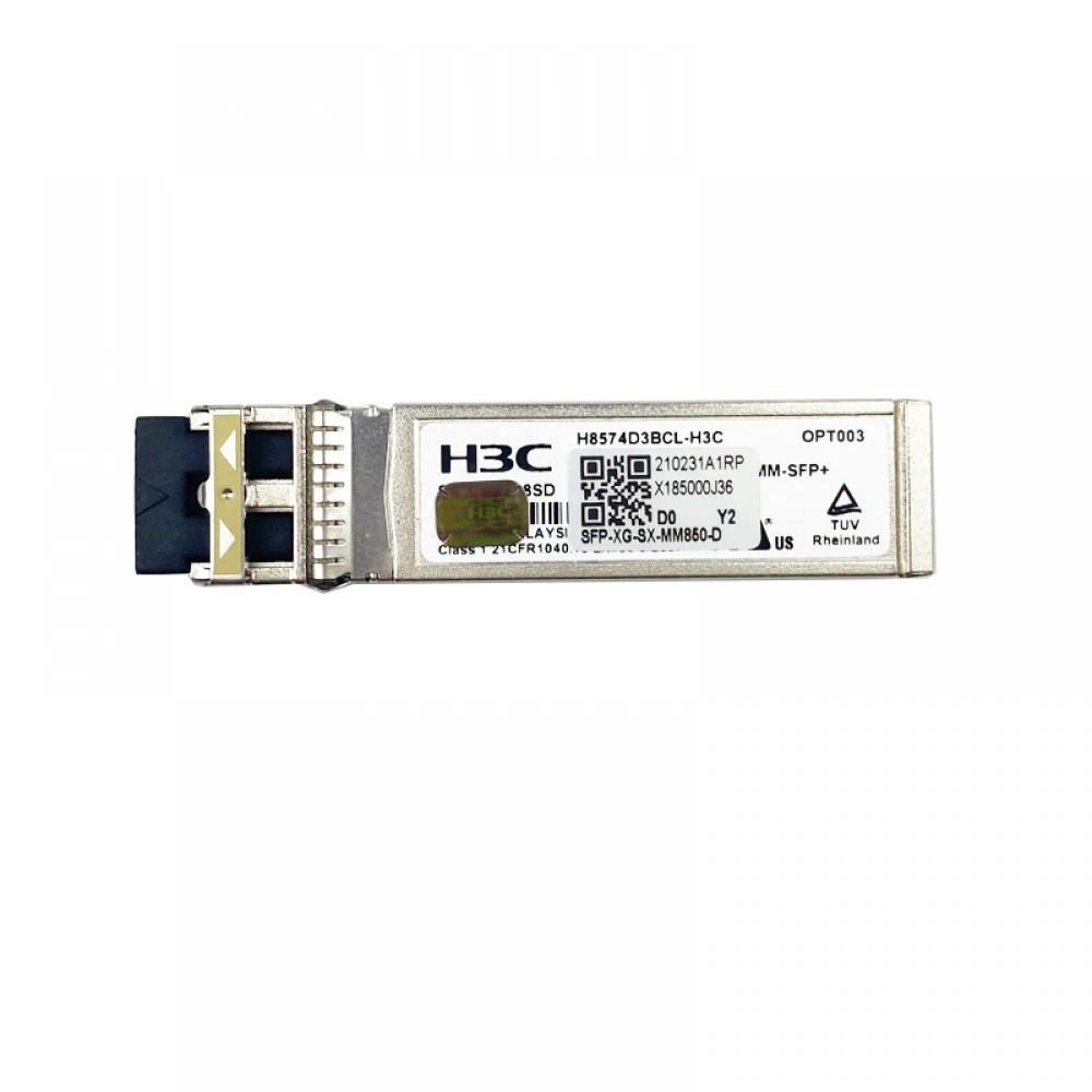 Módulo SFP+ H3C 10GBASE-SR 850nm 300m LC Duplex (SFP-XG-SX-MM850-D)