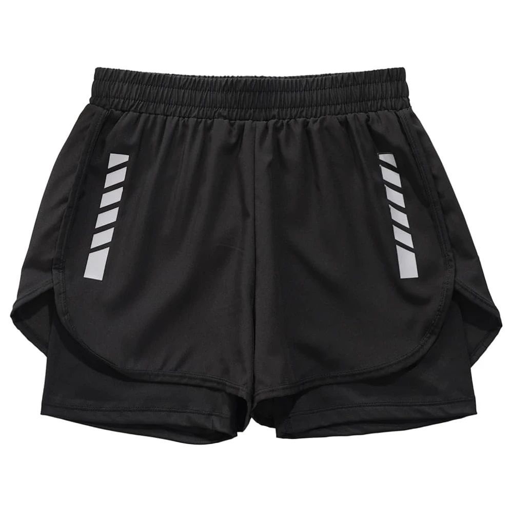 Calção Desportivo 2 em 1 Masculino com Forro Interno | Leve, Respirável e Secagem Rápida para Corrida, Academia e Treino