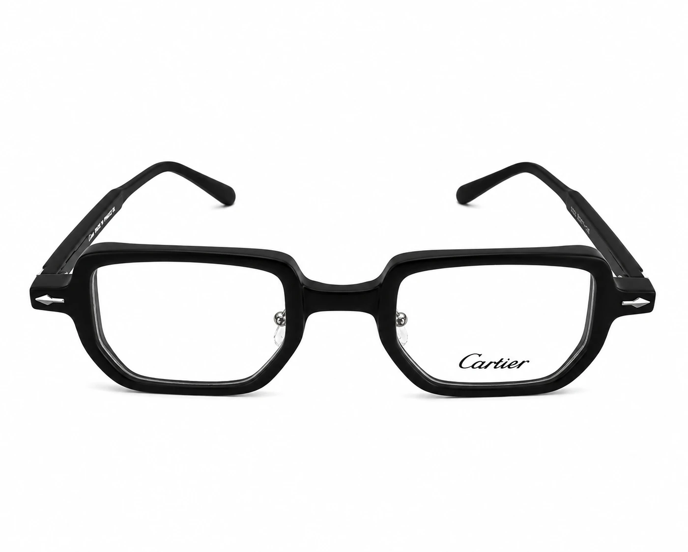 Óculos Cartier Luxury Frame Preto – Armação Premium Unissex