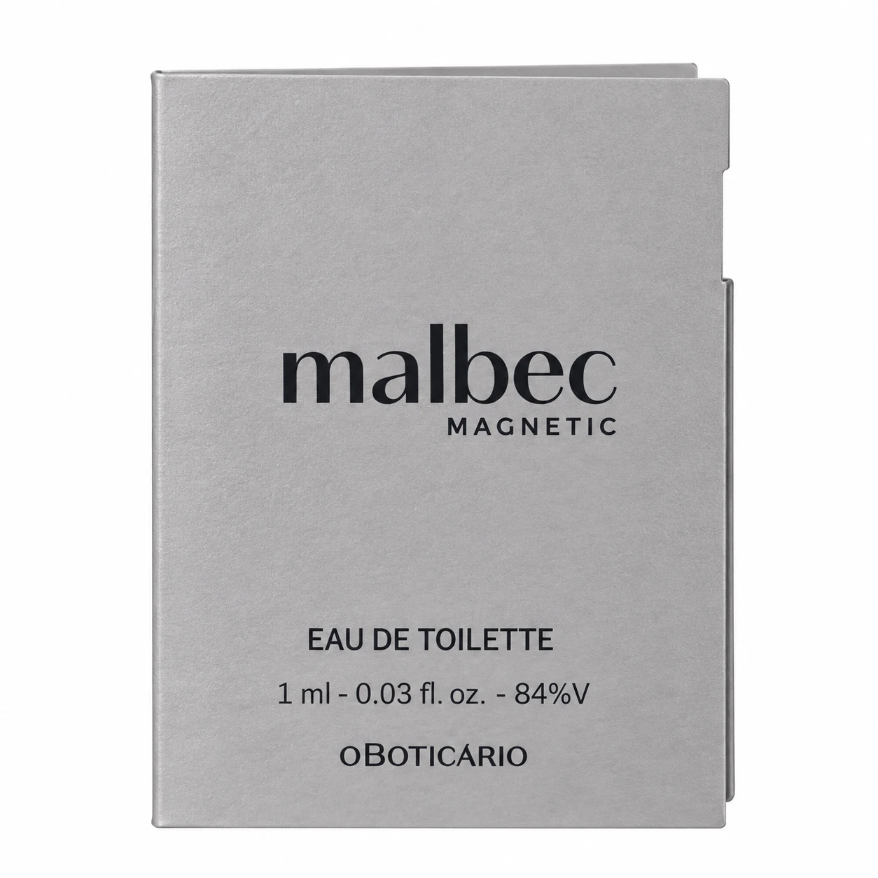 Malbec Magnetic Eau de Toilette O Boticário – Amostra 1 ml