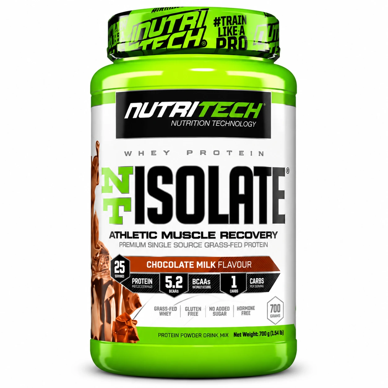 NutriTech NT Isolate Whey Protein Isolado Chocolate Milk – 700 g