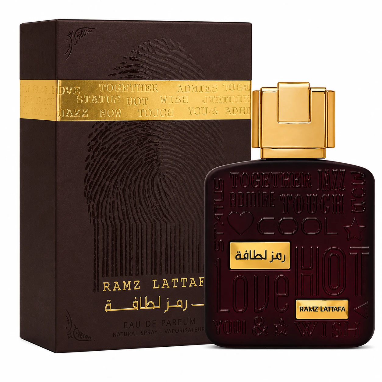 Ramz Lattafa Gold Eau de Parfum 100ml – Perfume Masculino Premium