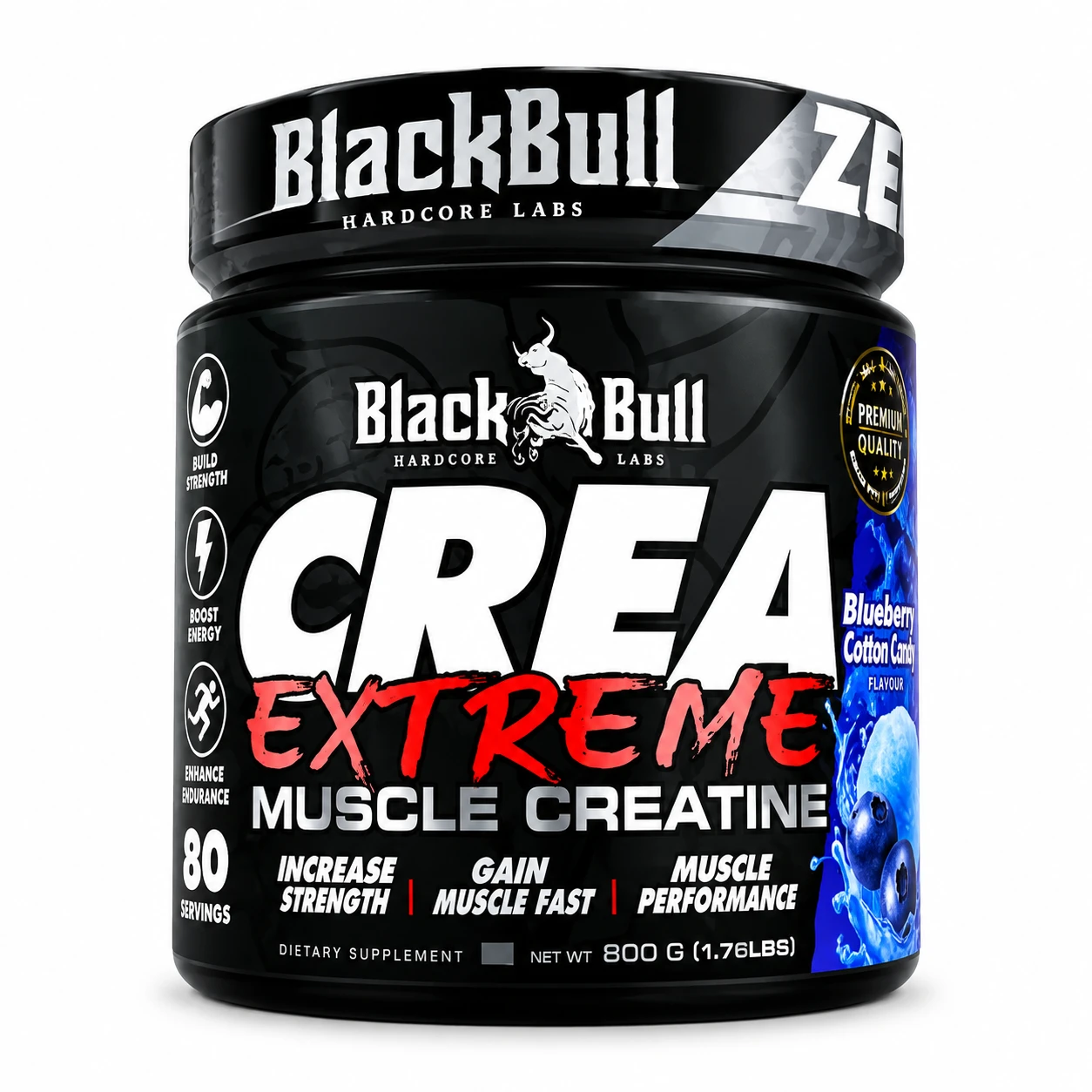 Black Bull Crea Extreme Muscle Creatine 800g