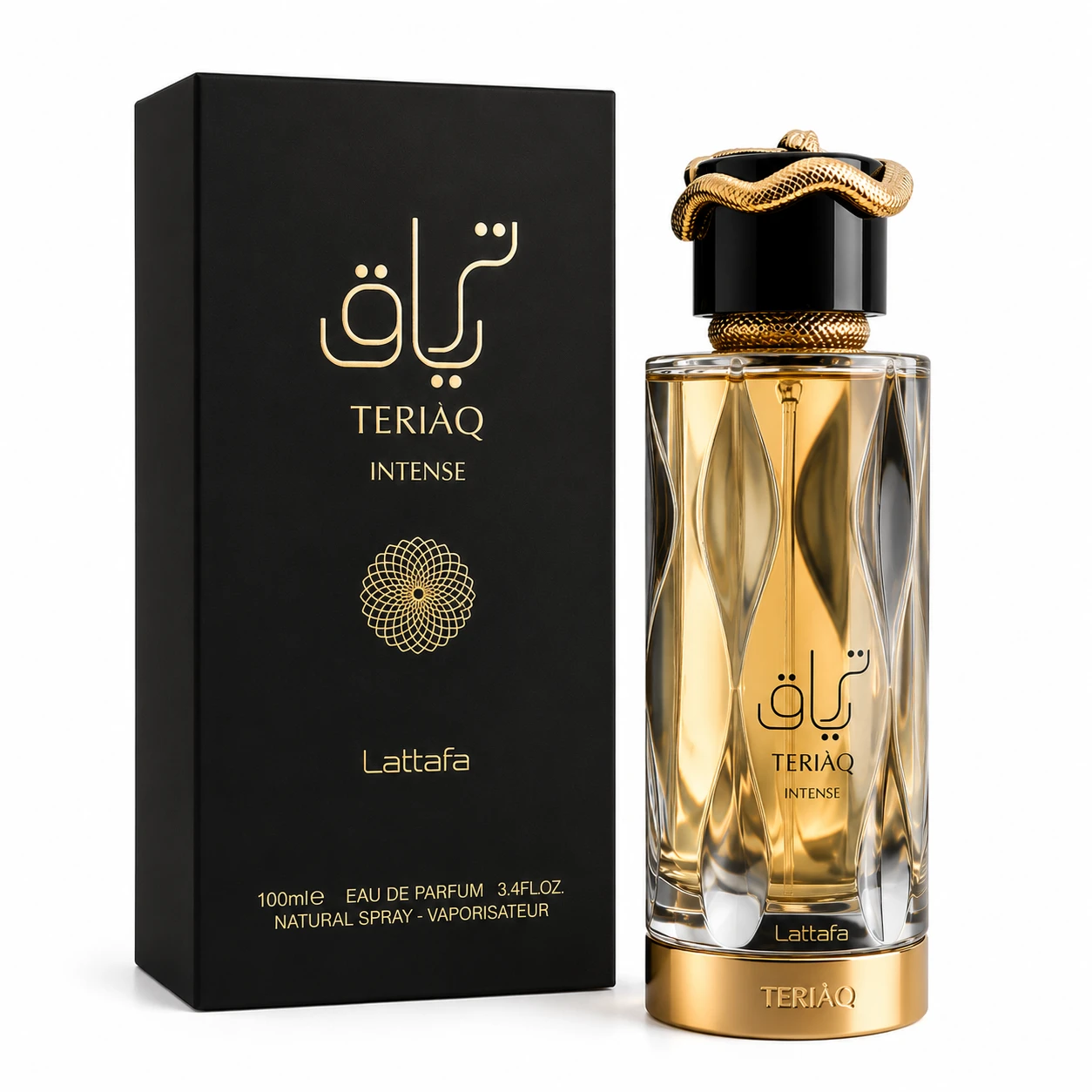 Teriaq Intense Eau de Parfum Unissexo 100ml – Lattafa