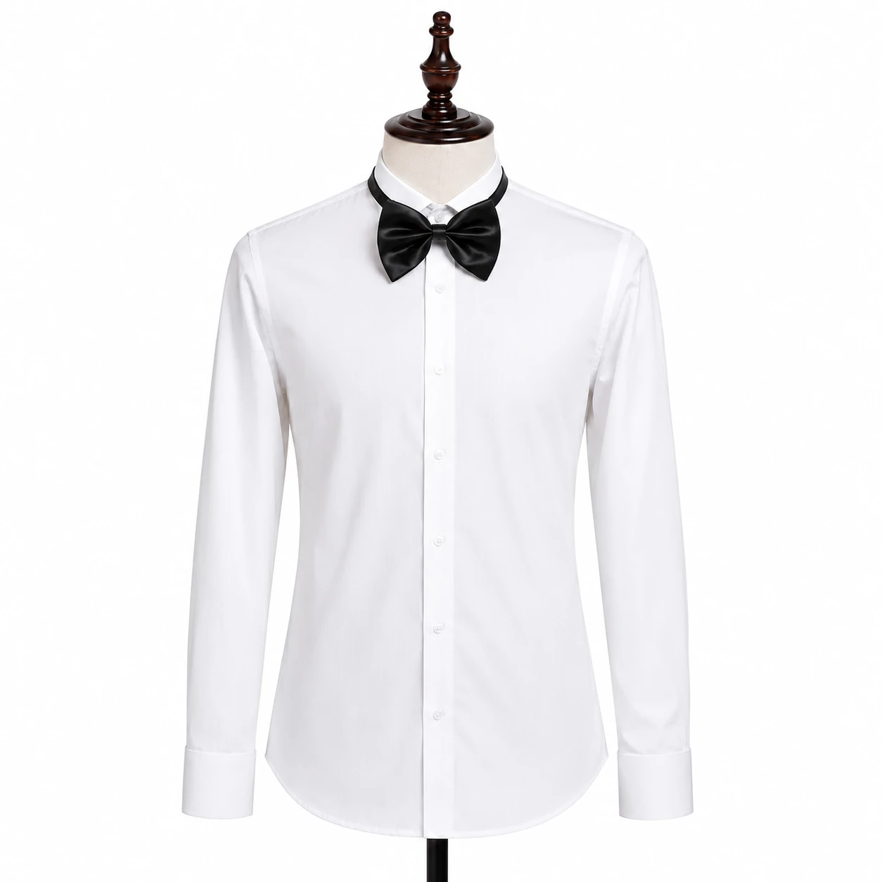 Camisa Masculina Branca Lisa de Gala